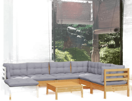 Vidaxl Hagesofagruppe 8 deler