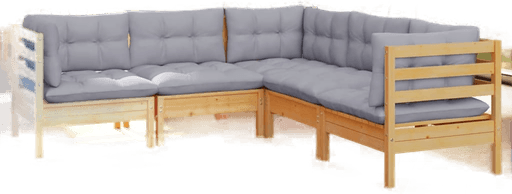 Vidaxl Hagesofagruppe 5 deler