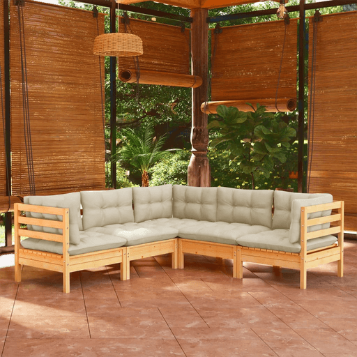 Vidaxl Hagesofagruppe 5 deler