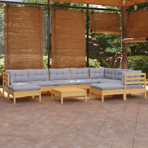 Vidaxl Hagesofagruppe 10 deler