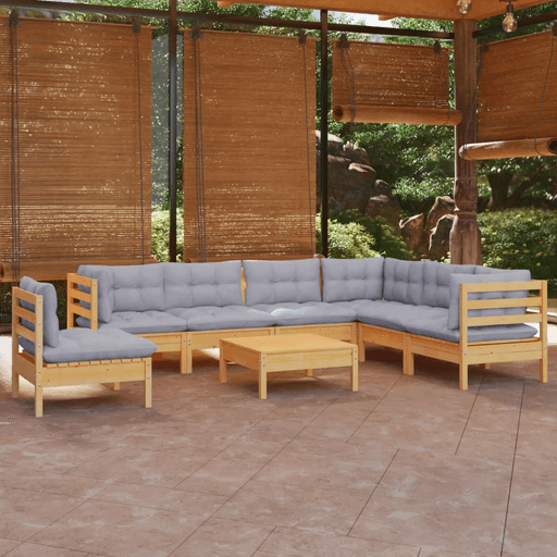 Vidaxl Hagesofagruppe 8 deler