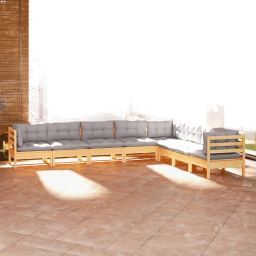 Vidaxl Hagesofagruppe 8 deler