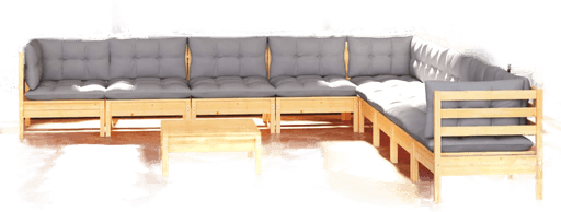 Vidaxl Hagesofagruppe 10 deler