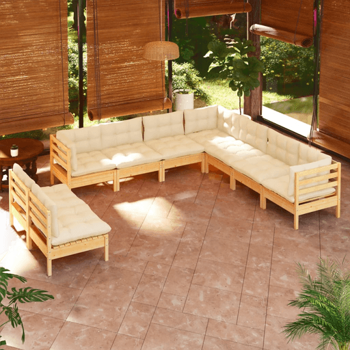 Vidaxl Hagesofagruppe 9 deler