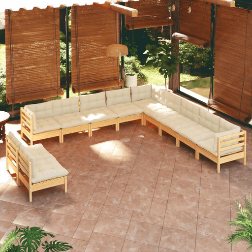 Vidaxl Hagesofagruppe 11 deler