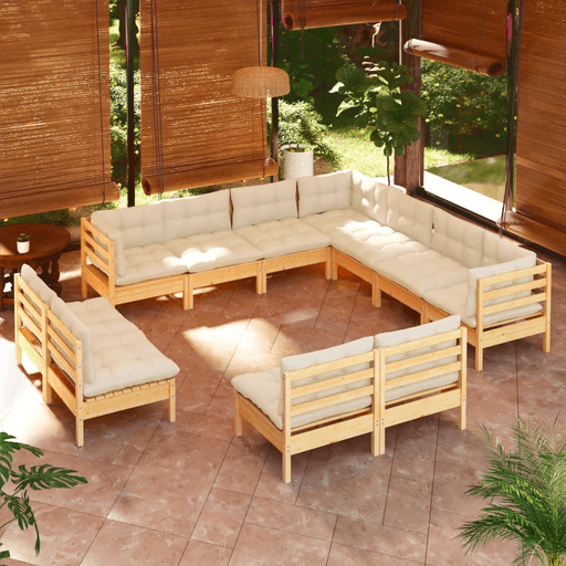 Vidaxl Hagesofagruppe 11 deler