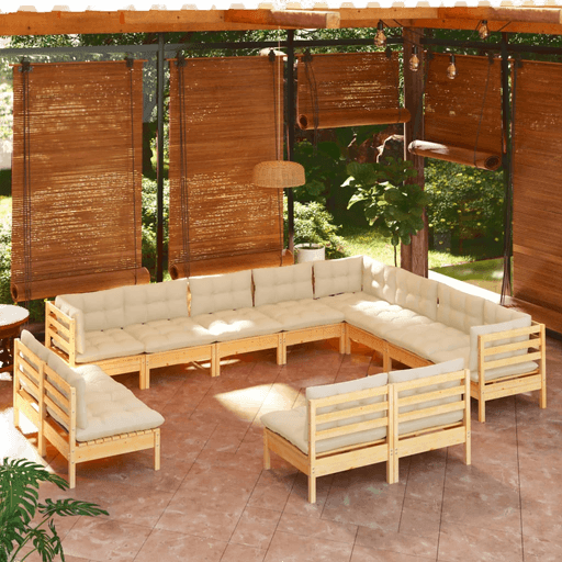 Vidaxl Hagesofagruppe 12 deler