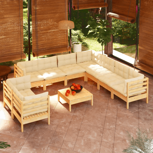 Vidaxl Hagesofagruppe 10 deler