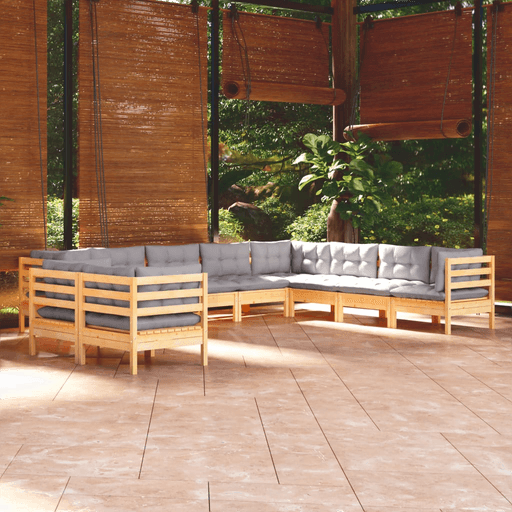 Vidaxl Hagesofagruppe 10 deler