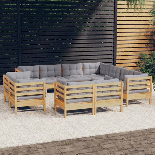 Vidaxl Hagesofagruppe 11 deler