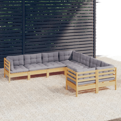 Vidaxl Hagesofagruppe 8 deler