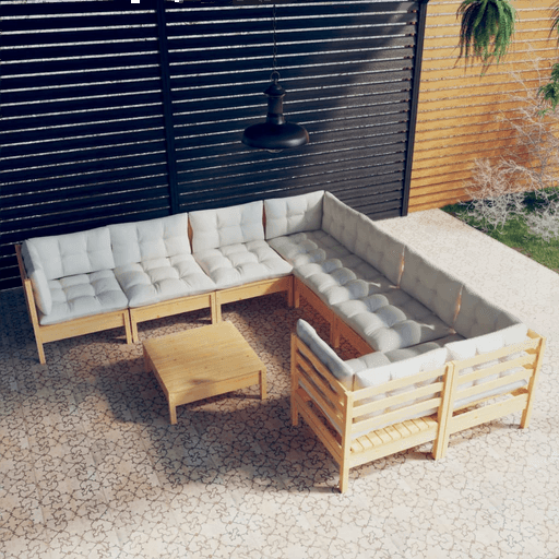 Vidaxl Hagesofagruppe 9 deler