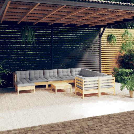 Vidaxl Hagesofagruppe 11 deler