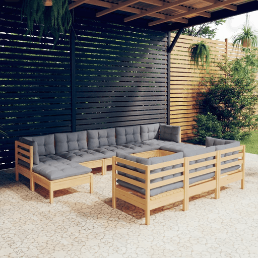 Vidaxl Hagesofagruppe 10 deler