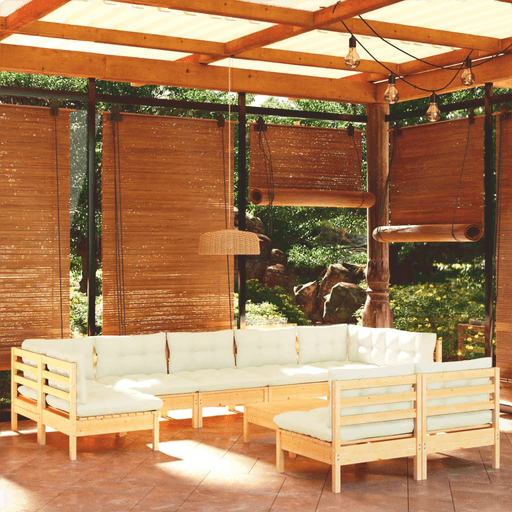 Vidaxl Hagesofagruppe 10 deler