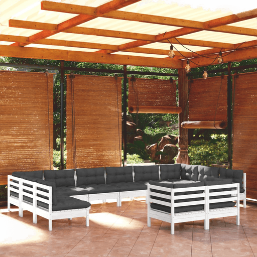 Vidaxl Hagesofagruppe 12 deler