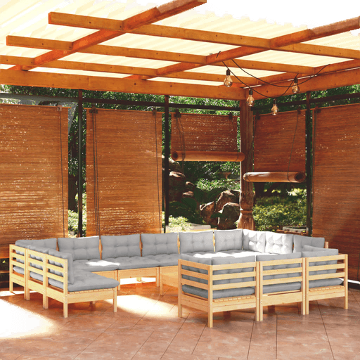 Vidaxl Hagesofagruppe 14 deler