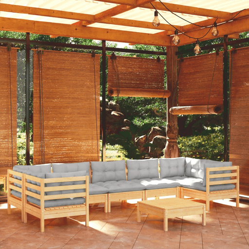 Vidaxl Hagesofagruppe 8 deler