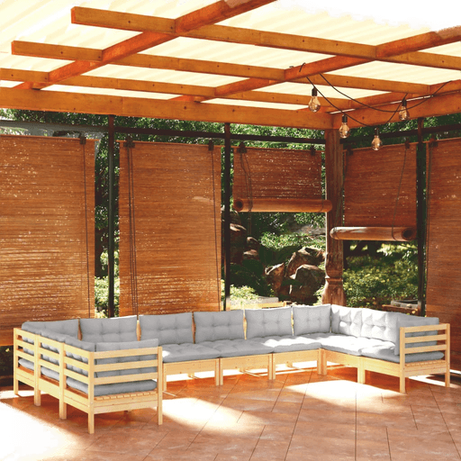 Vidaxl Hagesofagruppe 10 deler