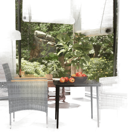 Vidaxl Hagespisegruppe 3 deler