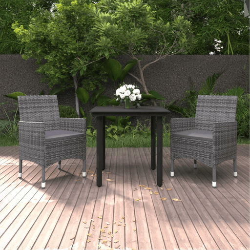 Vidaxl Hagespisegruppe 3 deler