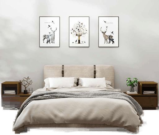 Vidaxl Nattbord 60x34x51 cm