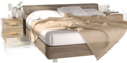 Vidaxl Nattbord 2 stk sonoma eik