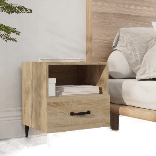 Vidaxl Nattbord Sonoma Eik