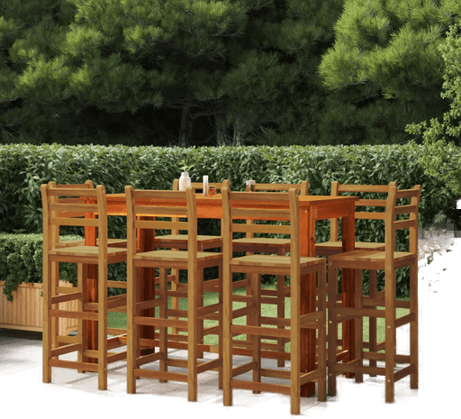 Vidaxl Hagebarsett 9 deler