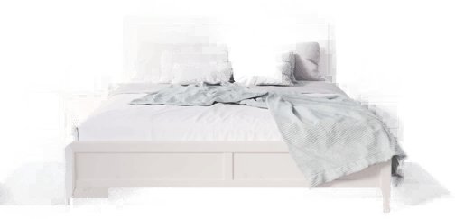 Vidaxl Nattbord 2 stk hvit 79,5x38x65,5