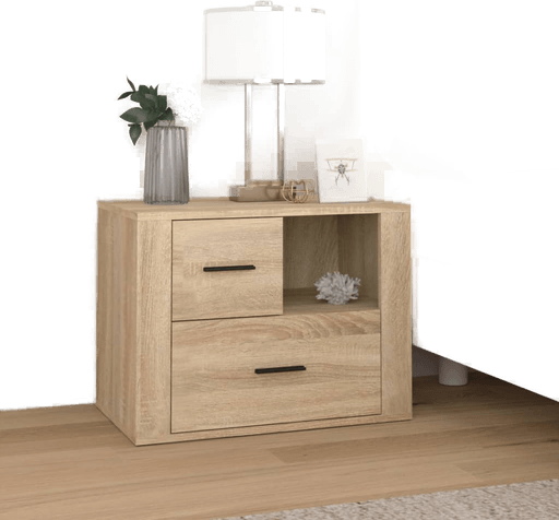 Vidaxl Nattbord sonoma eik 60x36 cm