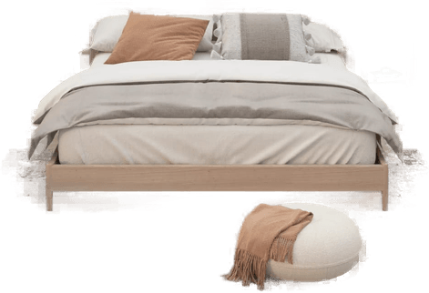 Vidaxl Veggmonterte nattbord 2 stk grå 50x30 cm