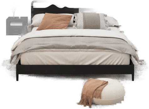 Vidaxl Veggmonterte nattbord 50x36x40 cm