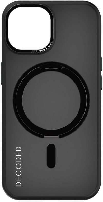 Decoded bakdeksel iPhone 15 - Svart