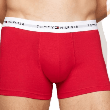 Tommy Hilfiger 3P Print Trunks Herre