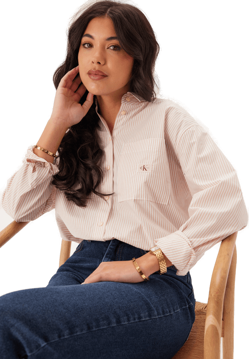 Calvin Klein Jeans Woven Label Relaxed Shirt