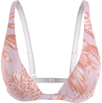 Tommy Hilfiger Triangle Bikini Top Rosa