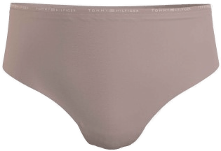 Tommy Hilfiger Invisible High Waist Thong Beige