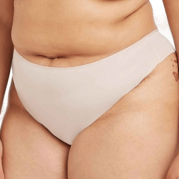 Tommy Hilfiger Essential Invisible Bikini Beige