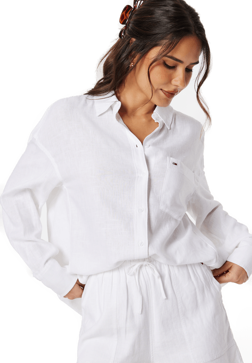 Tommy Jeans OVR Linen Shirt