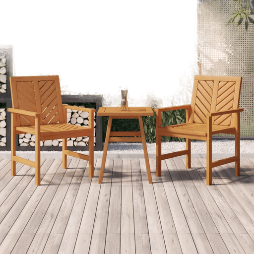 Vidaxl Hagemøbelsett 3 deler