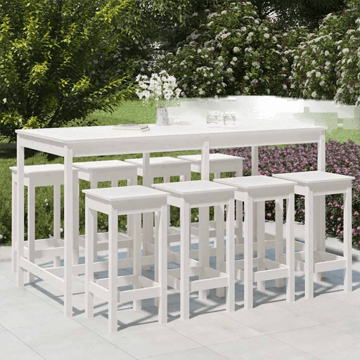 Vidaxl Hagebarsett 9 deler