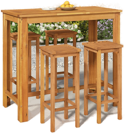 Vidaxl Hagebarsett 5 deler