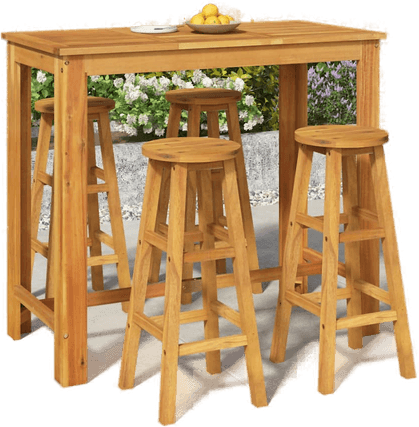 Vidaxl Hagebarsett 5 deler