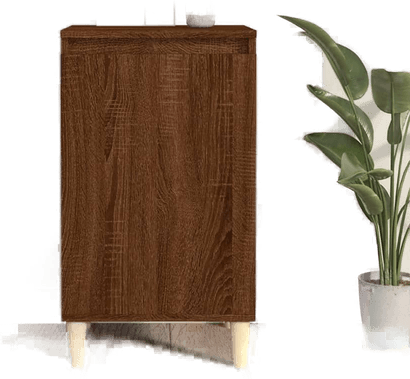 Vidaxl Nattbord brun eik 40x35x70 cm