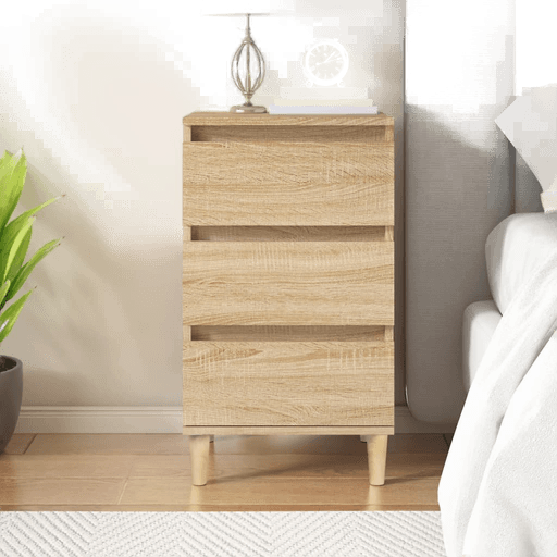 Vidaxl Nattbord sonoma eik 40x35 cm