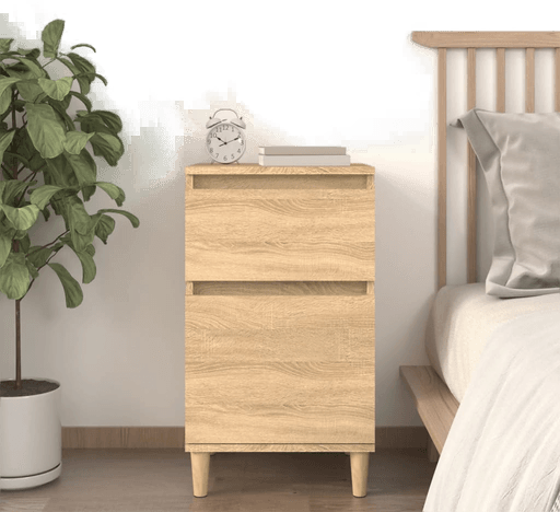Vidaxl Nattbord sonoma eik