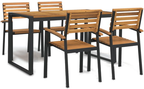 Vidaxl Hagespisegruppe 5 deler