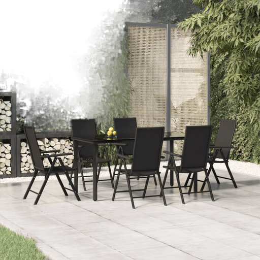 Vidaxl Hagespisegruppe 7 deler