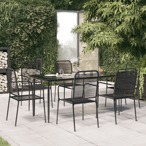 Vidaxl Hagespisegruppe 7 deler